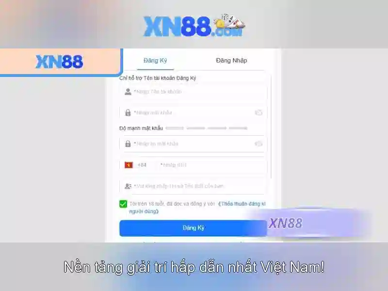 XN88: Nền tảng cá cược trực tuyến đáng tin cậy và tiện lợi