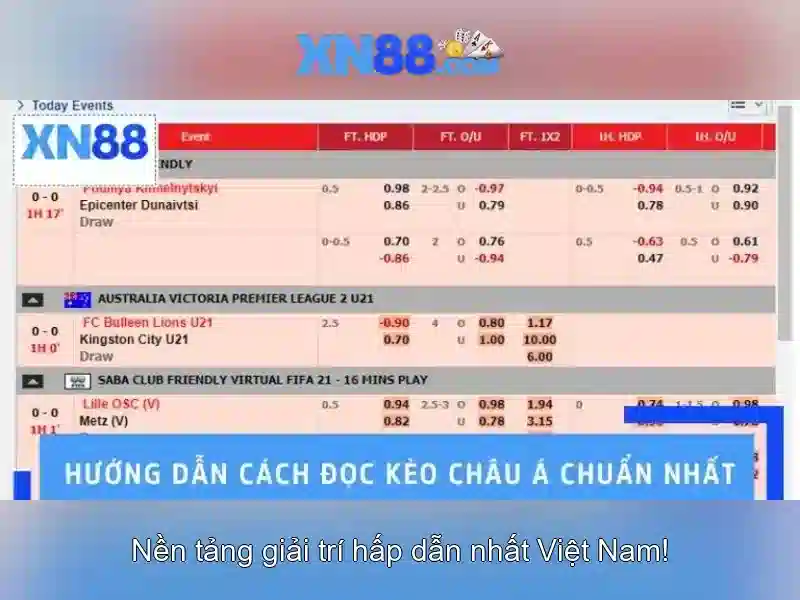 XN88: Nền tảng giải trí và cược trực tuyến Giao diện nhà cái hoàn hảo