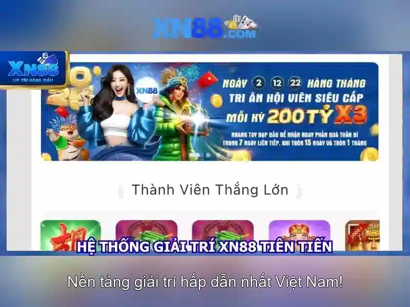 XN88: Nền tảng trò chơi trực tuyến và cộng đồng người chơi Giao diện nhà cái hoàn hảo