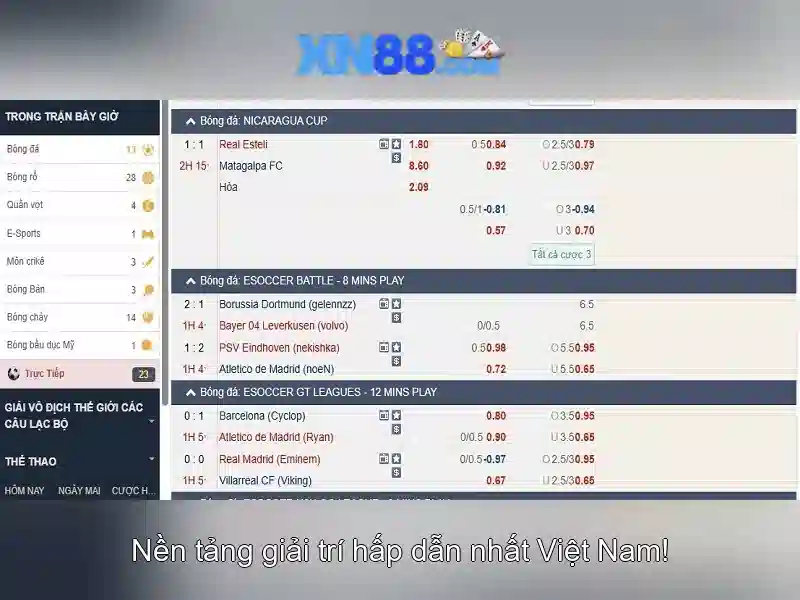 xn88 - Nền tảng trò chơi trực tuyến và sự phát triển